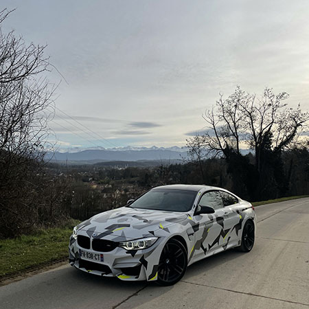 Covering automobile Martres-Tolosan